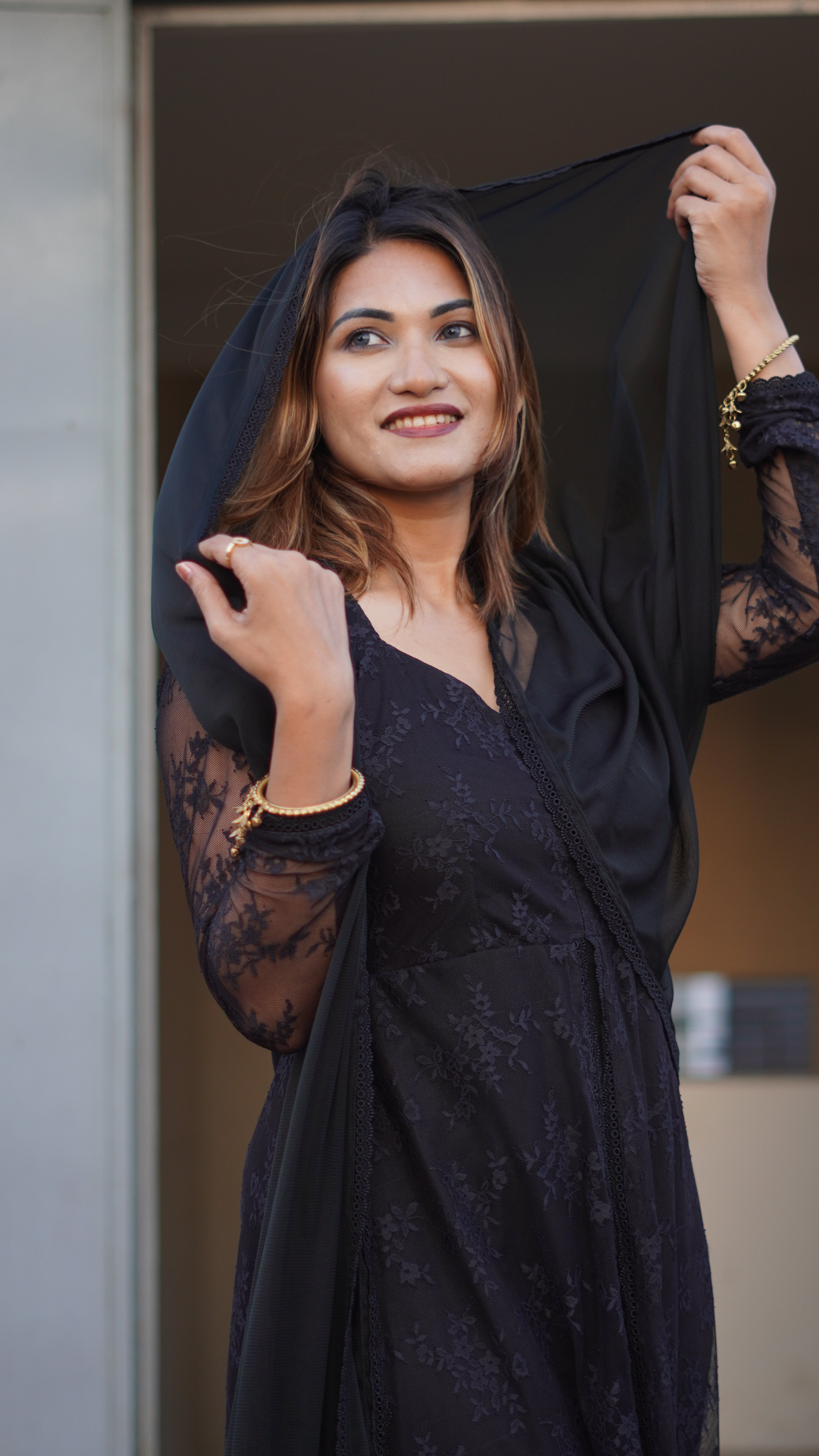 Anarkali (Black)