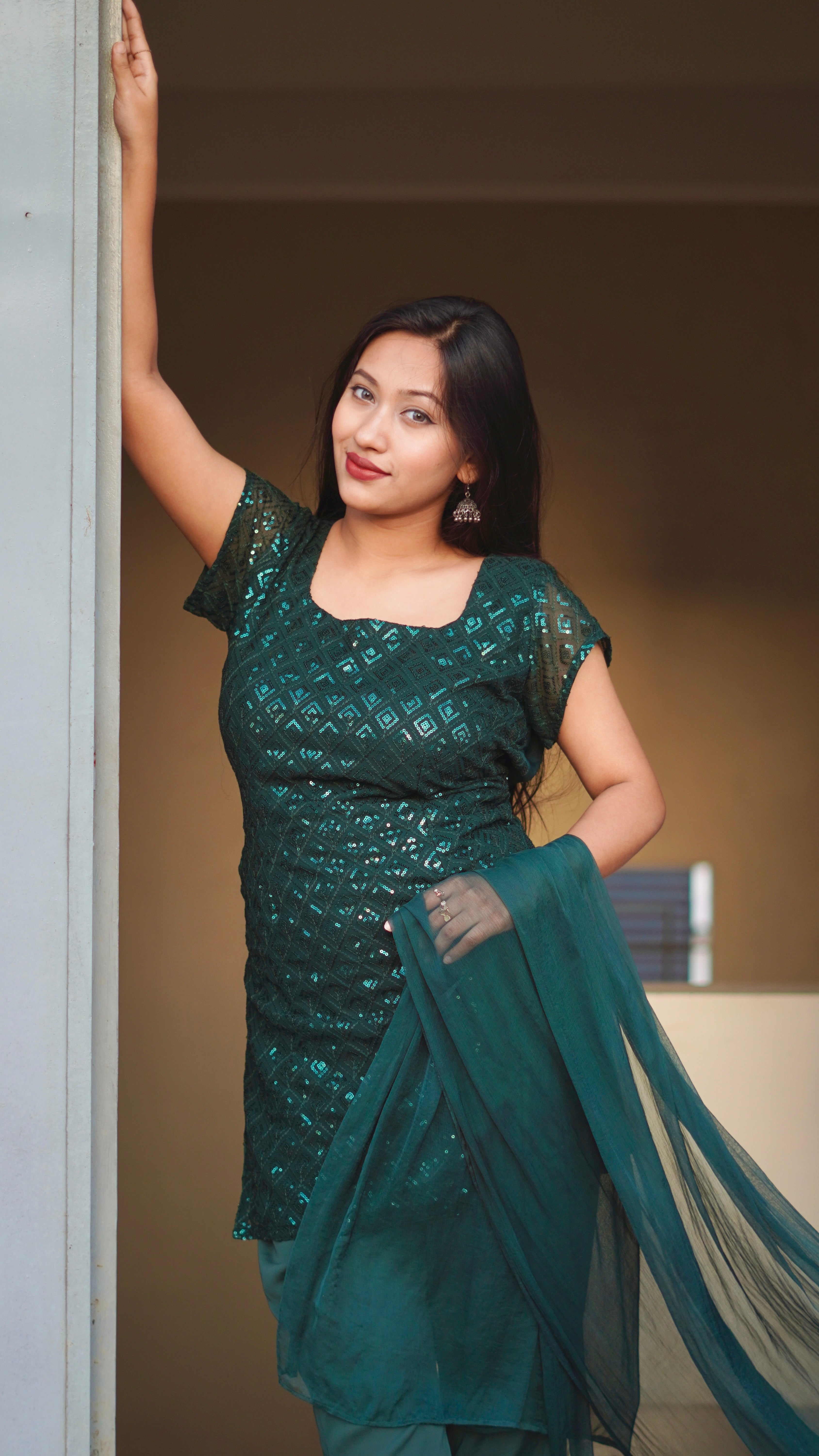 90's Short Kamiz (Green)